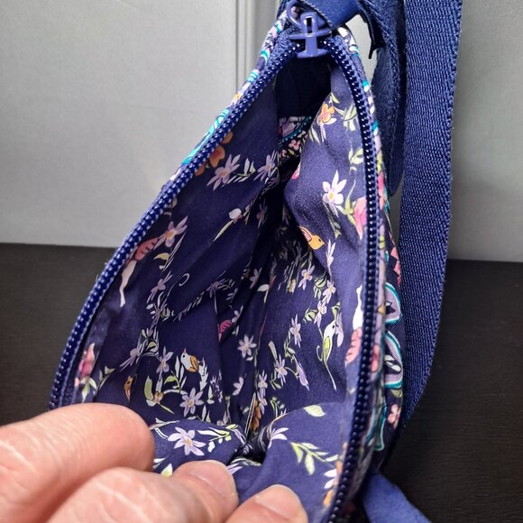 Vera Bradly crossbody bag and coin id purse french paisley - Picture 8 of 11